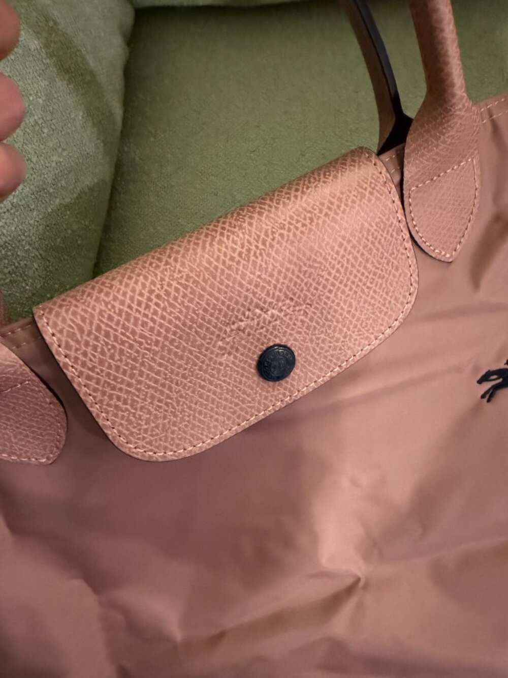 Longchamp medium top handle bag - Picture 3 of 5
